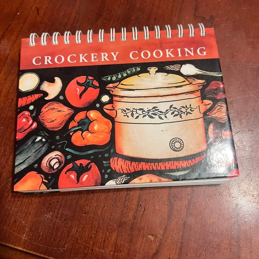Crockery Cookbook Flip Book School Mate Publishing Recipes Crockpot One Pot Meal